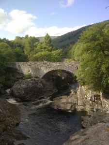 Steinbrücke kurz vor Inverness