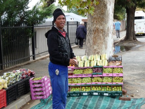 Obsthändler Südafrika König's Reisen